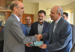 معارفه رئیس جدید اداره امور مالیاتی شهرستان شهرضا