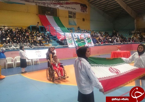 افتتاحیه مسابقات دانش آموزان استثنایی کشور