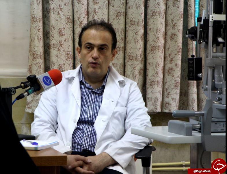 گزارش لزوم استفاده ازعینک آفتابی درنورشدید آفتاب