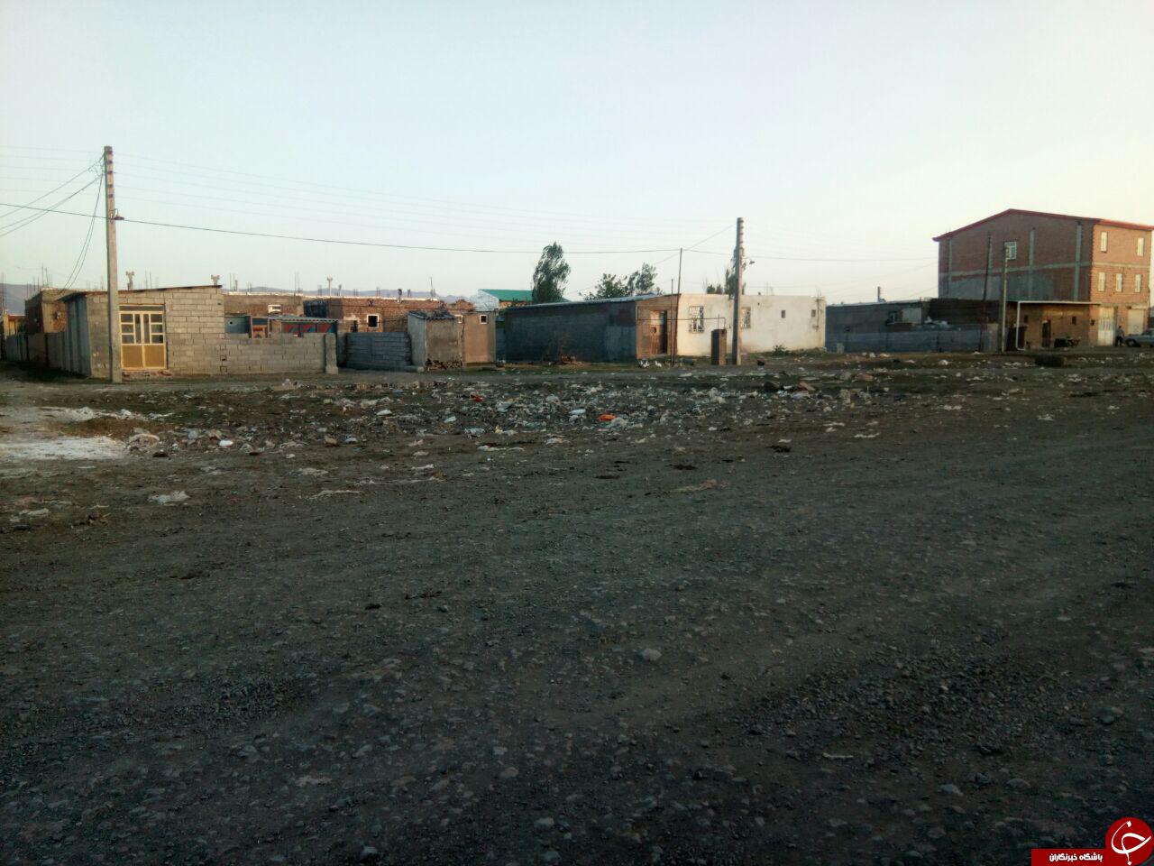 وضعیت اسفبار انباشت زباله در یکی از روستاهای اردبیل + فیلم