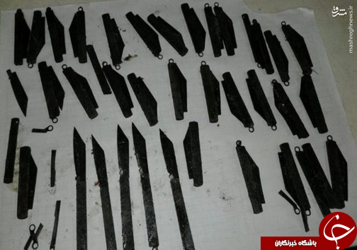تصاویر/ 40 چاقو در معده بیمار!