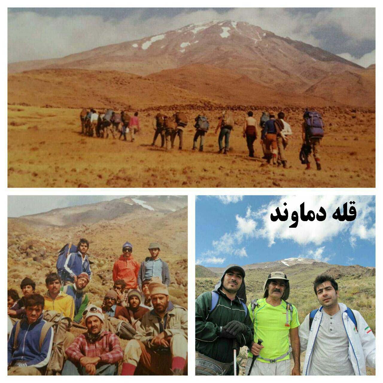 عمو عزت با قله دماوند، دامادش و انتخابات داستان ساخت! + عکس