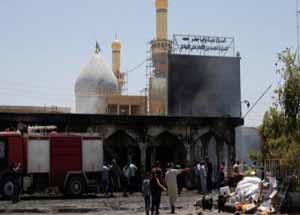 حفر خندق؛ راهکار بسیج مردمی عراق برای تامین امنیت حرم محمد بن هادی (ع)