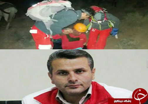 نجات کوهنورد دوچرخه سوار در قله دماوند +تصویر