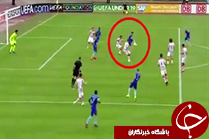 پاس گل فوق العاده دیدنی + فیلم