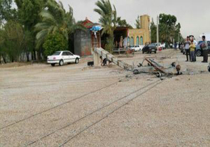 مرگ چوپان بر اثر صاعقه در فارس