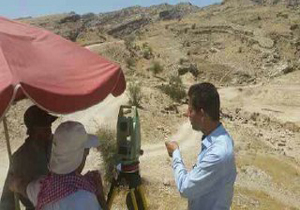 آغاز نقشه برداری از طرح آبخیزداری تنگ هامون خشت