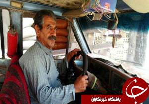 همنشینی ده روزه مار و راننده خودرو+ عکس