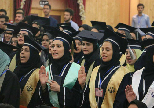 برگزاری جشن فارغ التحصیلی دانش آموختگان دانشگاه فرهنگیان گیلان
