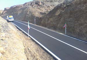 افتتاح راه روستایی در جیرفت