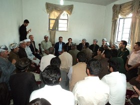 برقراری صلح و سازش درروستای سه کانی