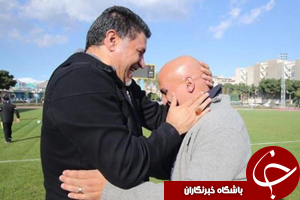 سلفی هوداران با علی دایی و منصوریان + فیلم