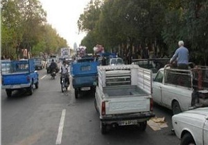 ساماندهی تردد وانت بارها در محورهای برون شهری