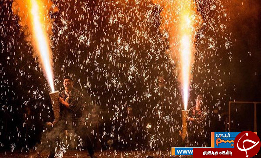 عکس/ اینجا آتش می&zwnj;بارد!