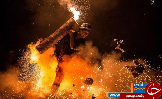 عکس/ اینجا آتش می&zwnj;بارد!