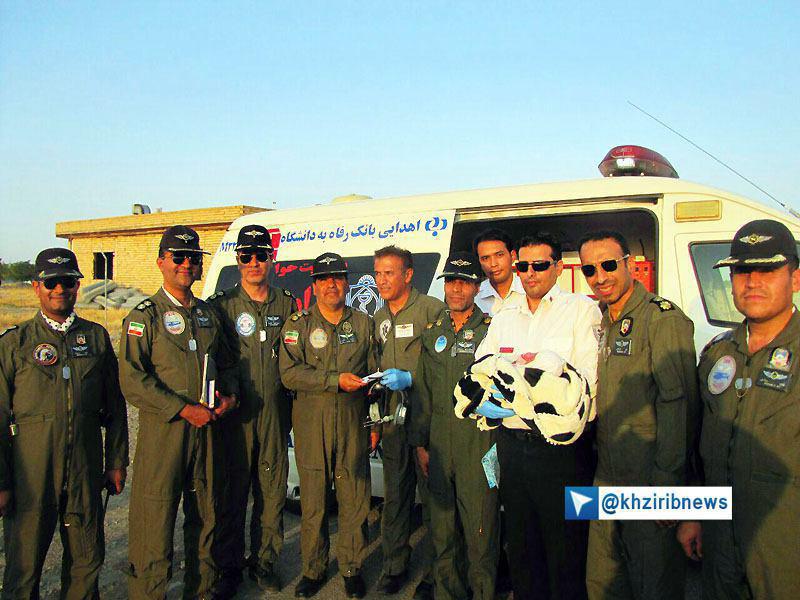 اعزام بالگرد هوانیروز مشهد برای کمک به مادرباردار