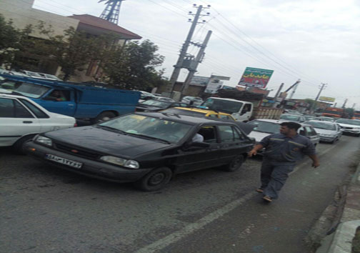 نیسان آبی دردسرساز + عکس