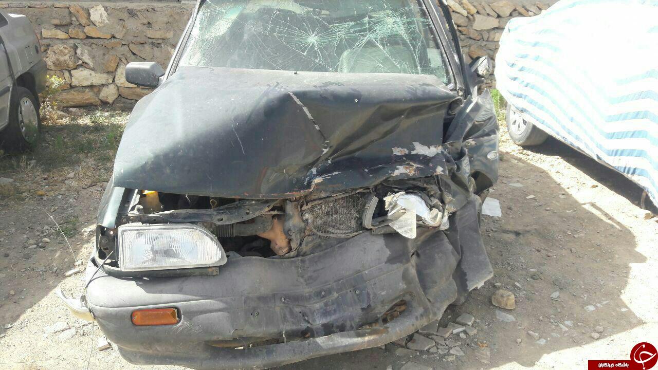 پراید بار دیگر جان یک نفر را گرفت + تصاویر