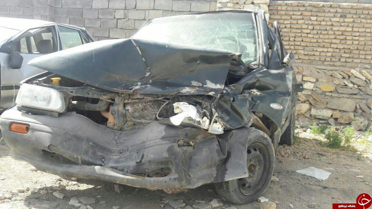 پراید بار دیگر جان یک نفر را گرفت + تصاویر
