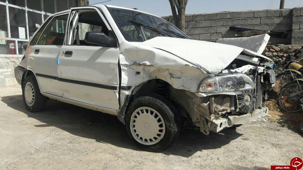 پراید بار دیگر جان یک نفر را گرفت + تصاویر
