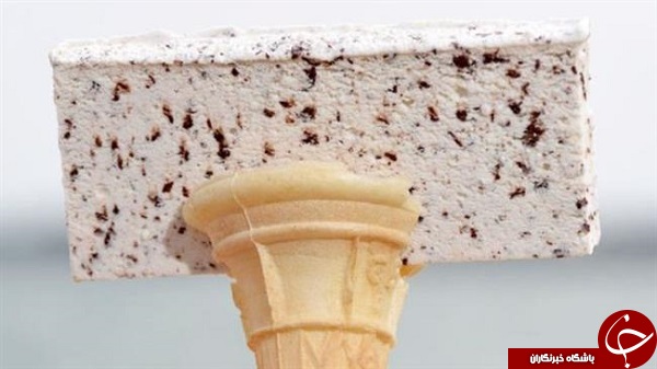 این بستنی دیگر آب نمی&zwnj;شود + تصاویر