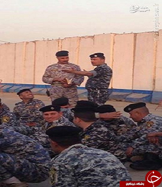 فداکاری پلیس سنی عراقی+عکس