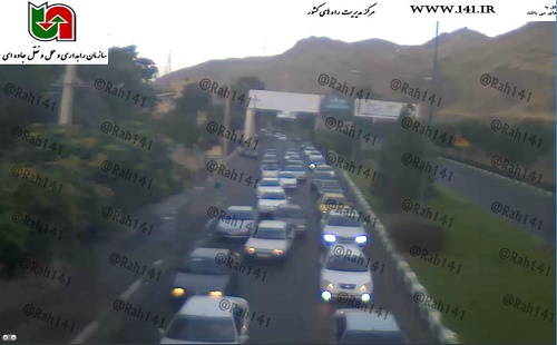 بارش پراکنده باران و ترافیک نیمه سنگین در جاده&zwnj;های کشور+محدودیت ها و تصاویر