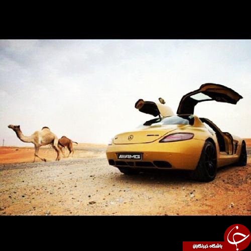 زندگی اعیانی بچه پولدار های عرب در اینستاگرام؛ از قلیان طلا تا ببرخانگی