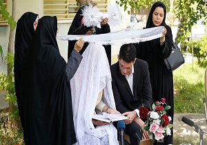 آزادی پسری که در زندان عقد کرده بود