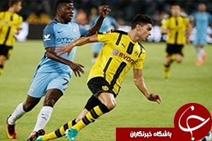 خلاصه بازی دورتموند1_1منچستر سیتی+فیلم