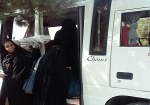 اعزام گروه خواهران دانشگاه علم و هنر به اردو های جهادی