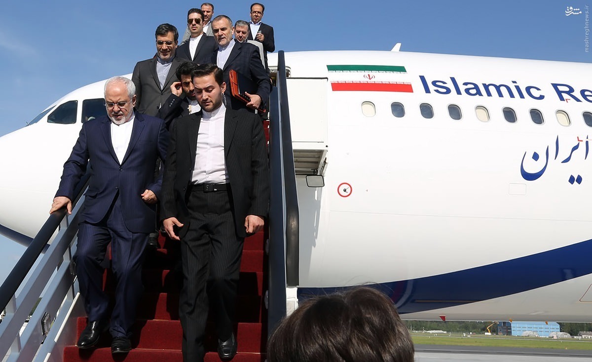 ظریف به تهران بازگشت