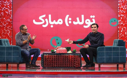 بغض حافظ ناظری در جشن تولدش/ جناب خان رهبر موسیقی شد! + فیلم