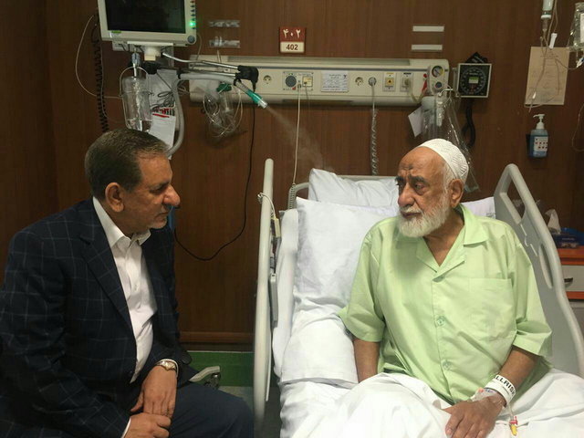 جهانگیری از حجت الاسلام سید مهدی طباطبایی عیادت کرد
