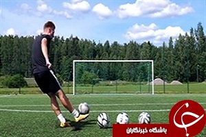 از آموزش ضربه کاشته های فوق العاده تا دریبل های استثنایی بازیکنان بارسلونا+ فیلم