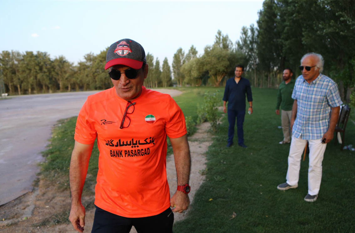 گزارش تصویری تمرین استقلالی ها در کنار محمد بنا و شاگردانش
