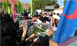 تشییع پیکر مطهر 2 شهید گمنام در بیرانشهر تشییع پیکر مطهر 2 شهید گمنام در بیرانشهر