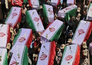 تشییع پیکر 127 شهید دوران دفاع مقدس در 23 استان
