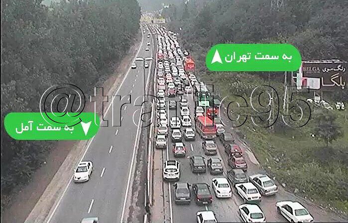 ترافیک سنگین در 6 محور اصلی کشور/ بارش باران در جاده های 4 استان+محدودیت&zwnj;ها و تصاویر
