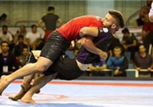 برگزاری مسابقات گراپلینگ در گز