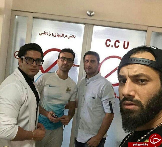 تتلو خبر بستری شدن شمسایی را داد + عکس
