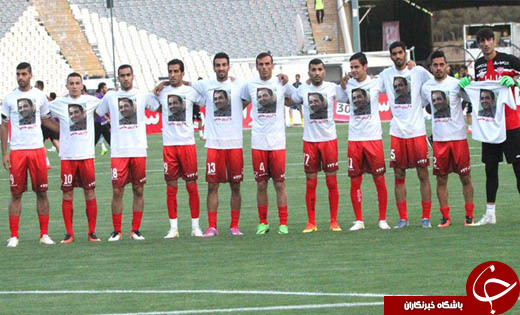 خودروی مچاله شده یک پرسپولیسی پس از تصادف +عکس