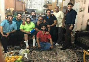 عیادت ملی پوشان از بهادر مولایی