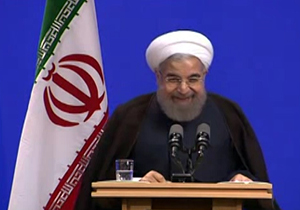 روحانی: اگر می‌شد من هم قطعنامه‌های سازمان ملل را پاره می‌کردم + فیلم