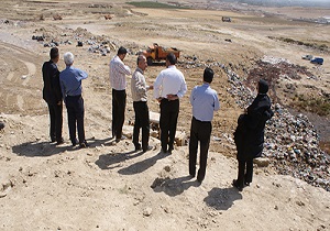 اقدامات شهرداری در سایت دفن زباله نازلو