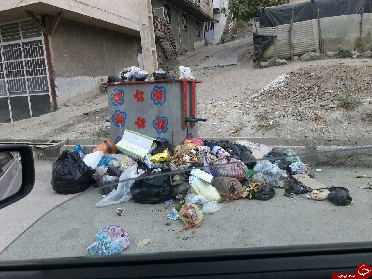 زباله&zwnj;های رها شده در مریوان + تصاویر