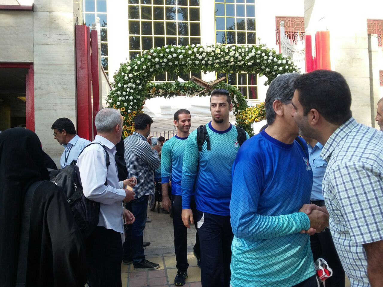 مراسم بدرقه کاروان منا برگزار شد+تصاویر