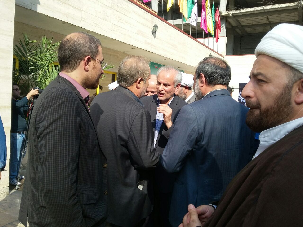 مراسم بدرقه کاروان منا برگزار شد+تصاویر