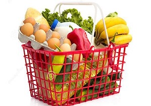 توزیع سبدهای غذایی  بین مادران باردار و شیرده