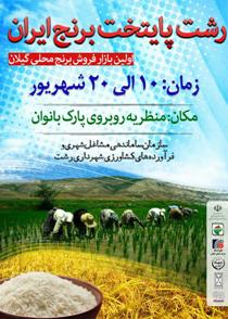 نمایشگاه رشت پایتخت برنج کشور